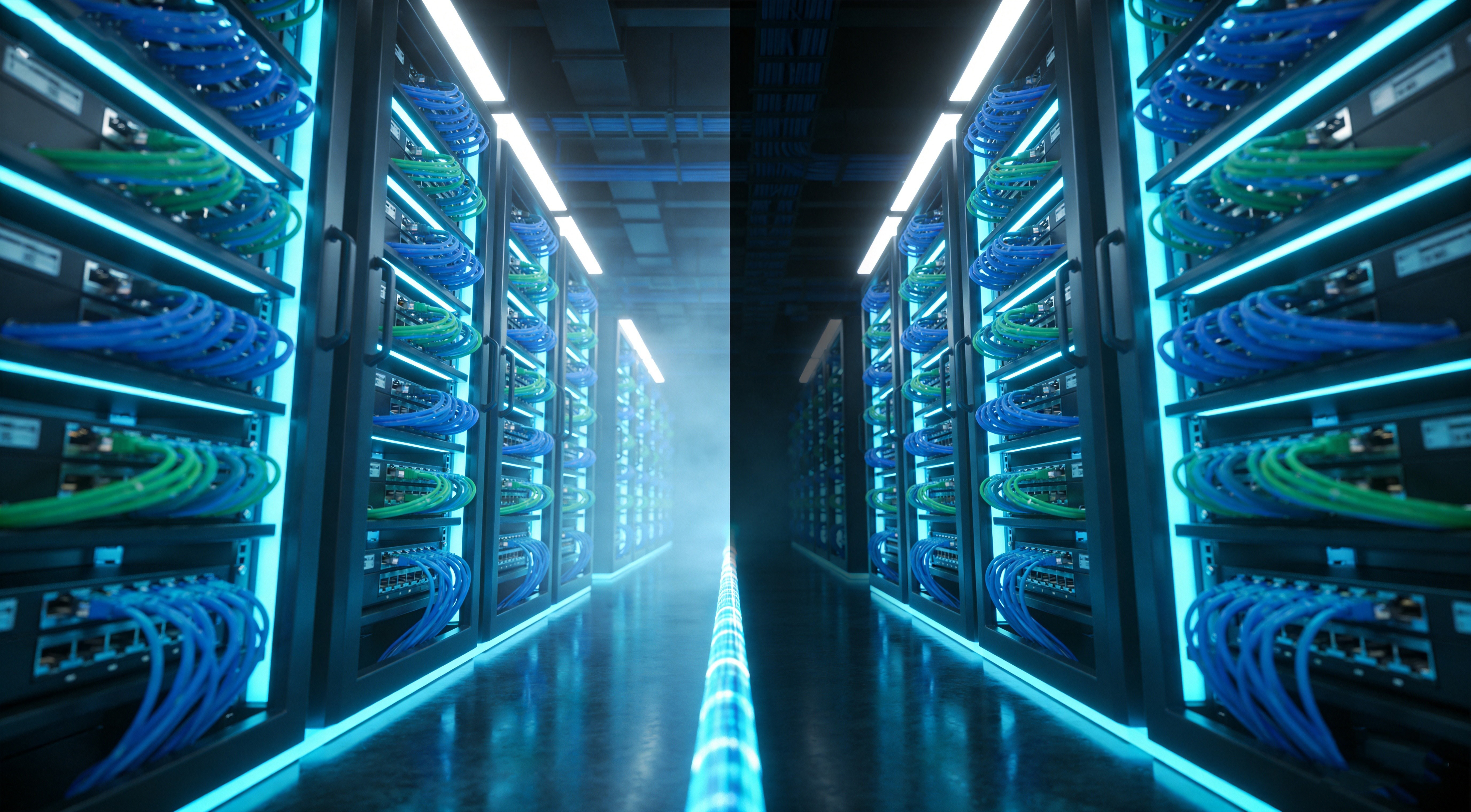 Optical network and passive component infrastructure