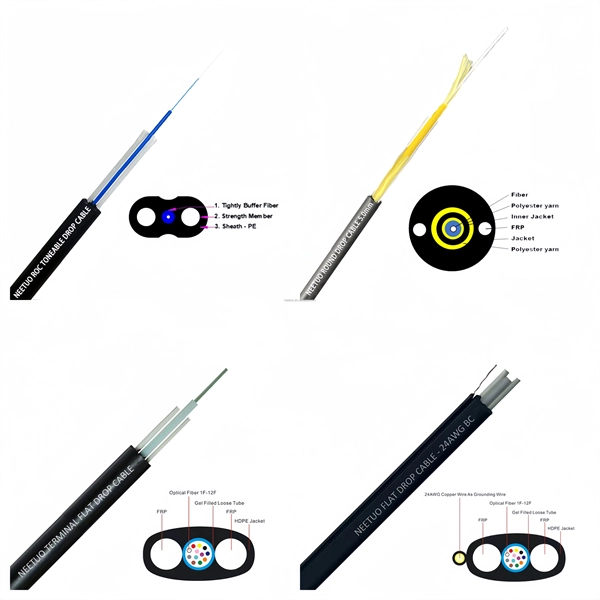 Function of fiber optic dual-fiber cold connectors