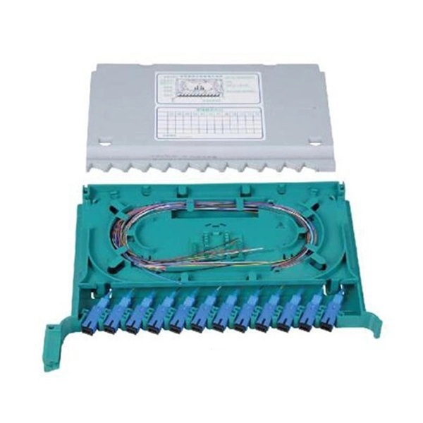 Switch with fiber optic port
